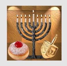 Hanukkah Holiday HD Wallpaper-logo