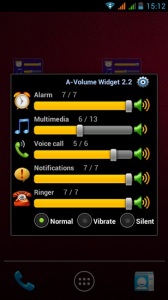 Volume Control Widget1_androappinfo