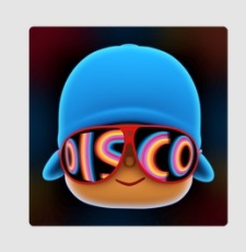 Pocoyo Disco-logo